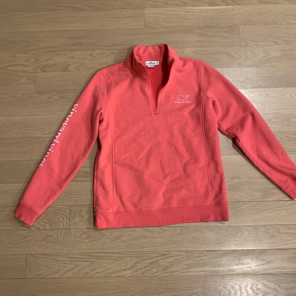 Pink Quarter-zip Vineyard Vines